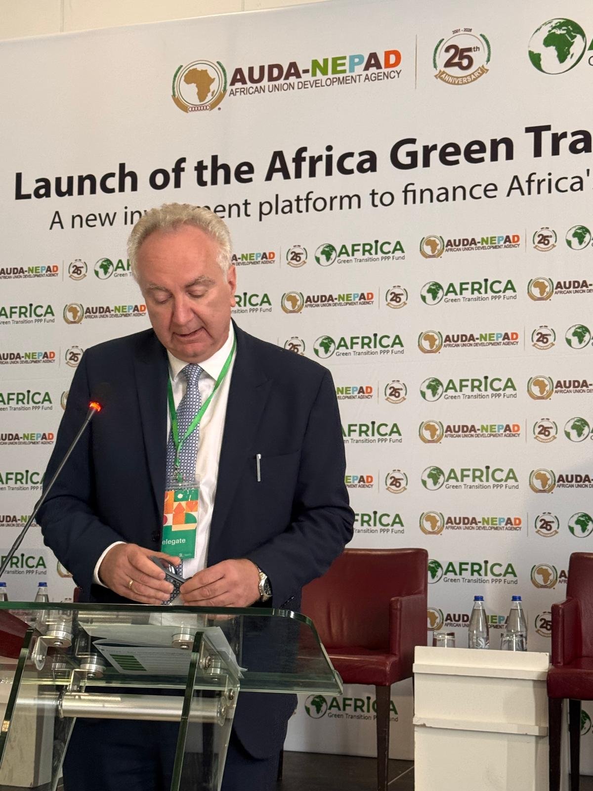 AGTPF launch event in Abidjan – delegates networking at the fund launch